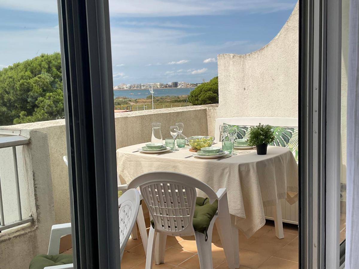 Studio Le Vue Mer Acces Direct A La Plage Parking Prive Clim Belle Terrasse Le Grau-du-Roi Exterior foto