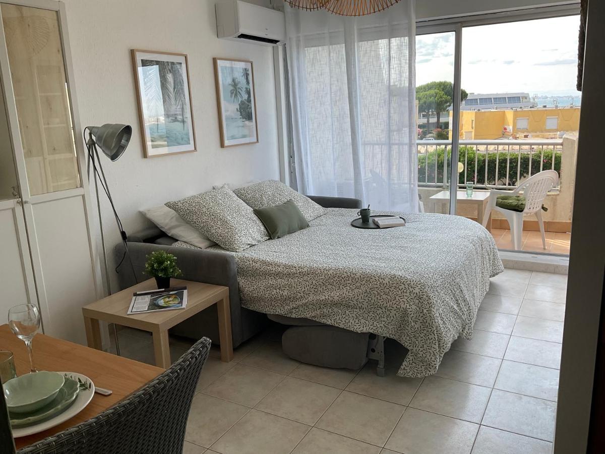 Studio Le Vue Mer Acces Direct A La Plage Parking Prive Clim Belle Terrasse Le Grau-du-Roi Exterior foto